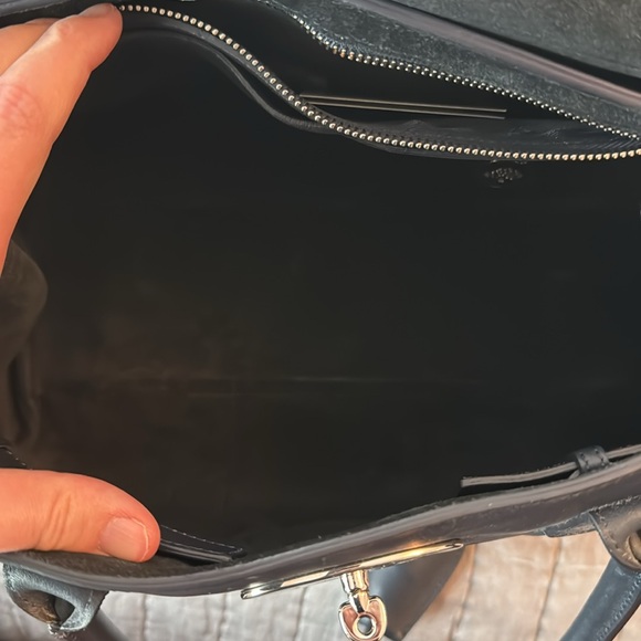 Mulberry Navy Leather Handbag - Picture 13 of 13